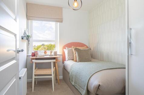 single bedroom. maidstone, 3 bed house type