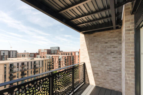Generous balcony