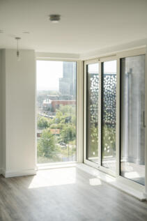 Full height glazing