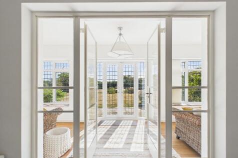 Doors to sun room