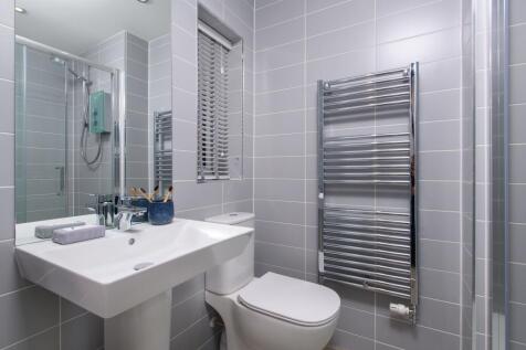 En suite shower room in The Abbeydale 3 bedroom Show Home
