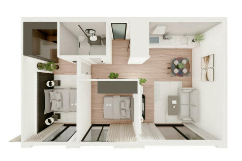 2 Bedroom plan