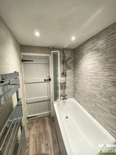 Bath with Shower Over