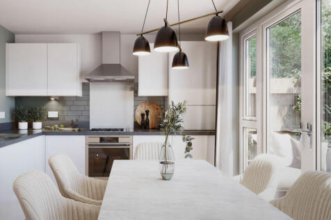 Image of kitchen/dining room in 3 bedroom Duart house type
