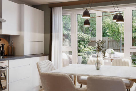 Image of kitchen/dining room in 3 bedroom Duart house type