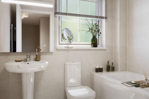 Image of bathroom in 3 bedroom Duart house type