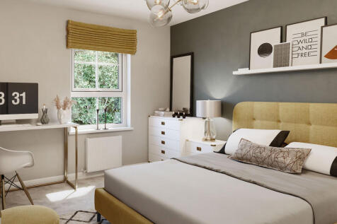 Image of bedroom in 3 bedroom Duart house type