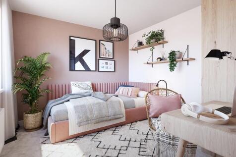 A flexible single bedroom offers space to work from home