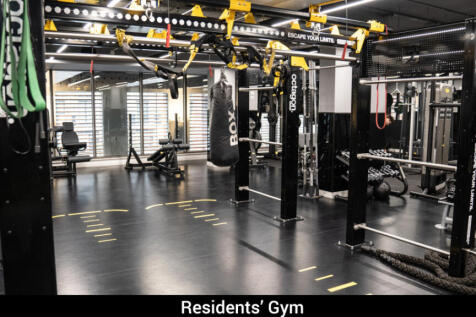 Residents&#39; Gym at The Clubhouse