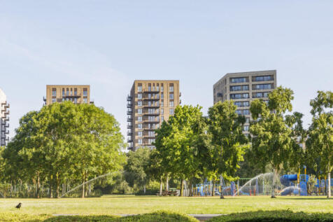 Outdoor space in Royal Wharf