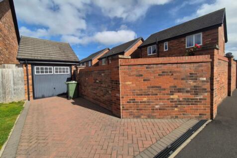 Driveway and garage