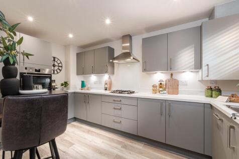 Interior view of the kitchen in our 4 bed Hythie home