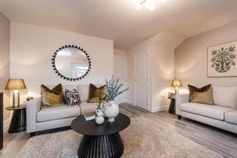 Interior view of the living & dining room in our 4 bed Hythie home