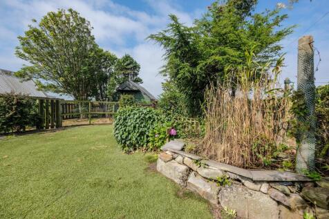 Rear lawn