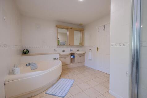 Master bedroom, bath and shower room