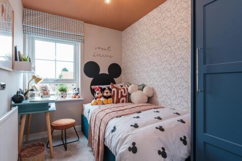Interior view of bedroom 3 in our 3 bed Moresby home