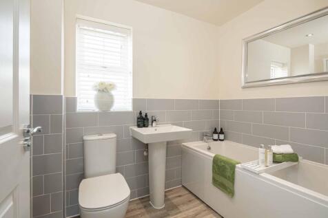 David Wilson Homes, Bayswater internal bathroom image
