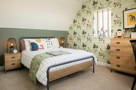 Bedroom 3 in the Hesketh. 4 bedroom home.
