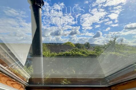 Primary bedroom View from velux