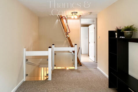 Stair to loft room