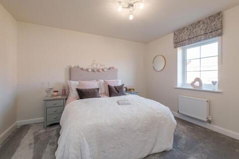 Interior view of bed 3 in our Hale 4 bedroom home