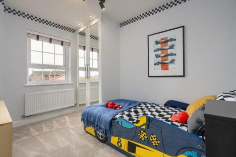 Internal view of the Skylark bedroom 4. 4 bed home.
