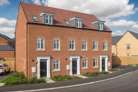 External street scene of the terraced greenwood