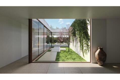 Patio with stones