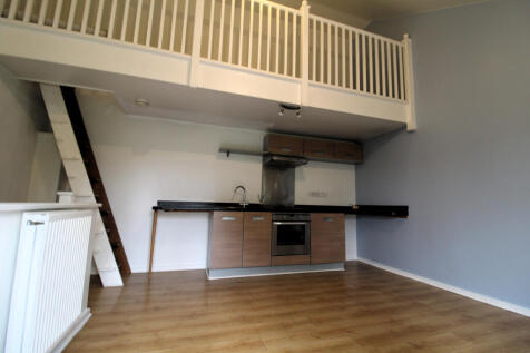 living/kitchen and mezanine