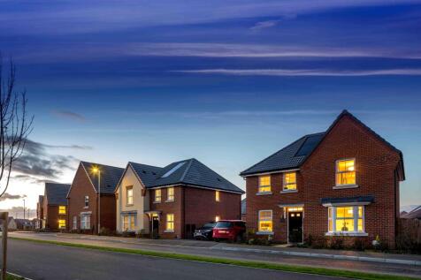 The Poppies dusk street scene