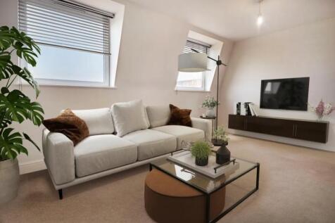 Living Room Staged