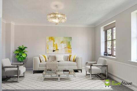 Lounge diner - virtually staged