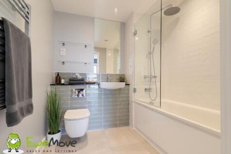 Ensuite at Chevette Court - virtually staged - by