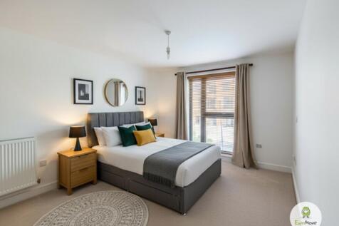 Master bedroom - virtually staged - at Monument Co