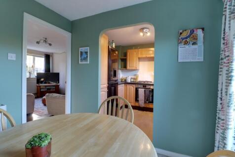 Dining room with French Doors into Garden
