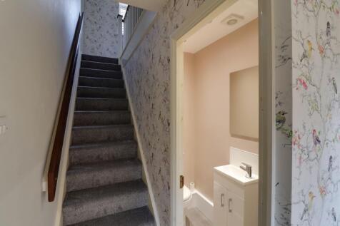 Entrance hall and downstairs cloakroom