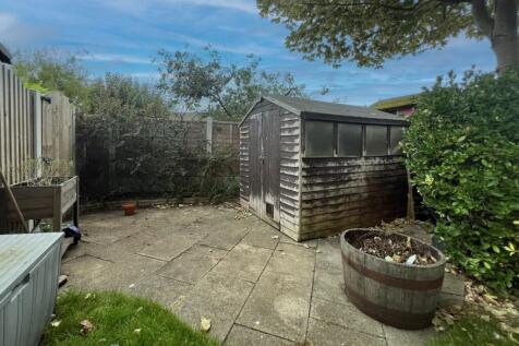 end of garden patio