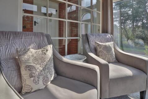 sunny seating area