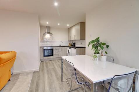 Dining area and kitchen