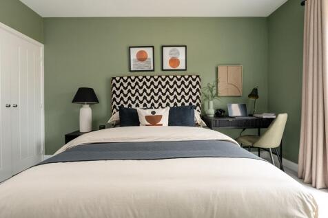 The second bedroom is perfect for guests