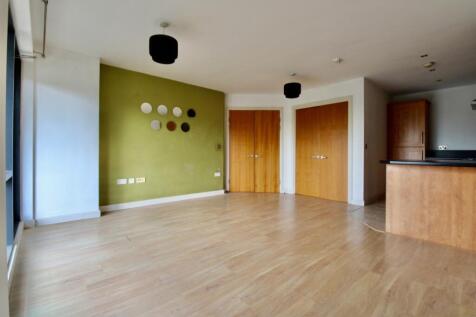 Open plan lounge diner and kitchen angle 2