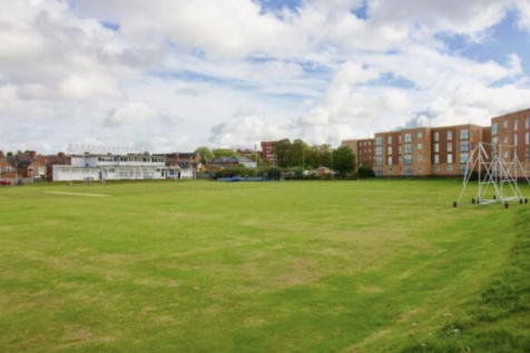 Cricket ground near Pavillion Court