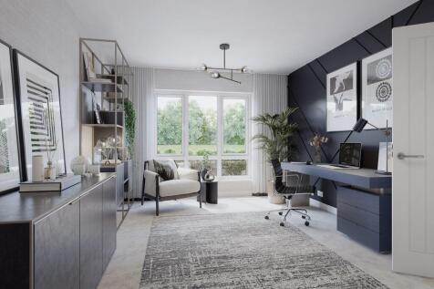 Work remotely with ease in the dedicated study