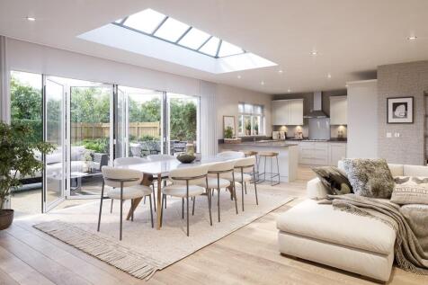 Hub of the home - spacious family/dining/kitchen area