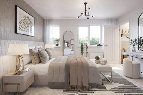 Spacious bedroom with en-suite