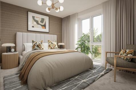 A generous main bedroom offers a peaceful escape
