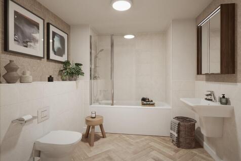 Stylish bathroom makes everyday living easy and comfortable