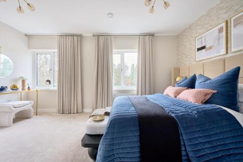 Double room filled with natural light