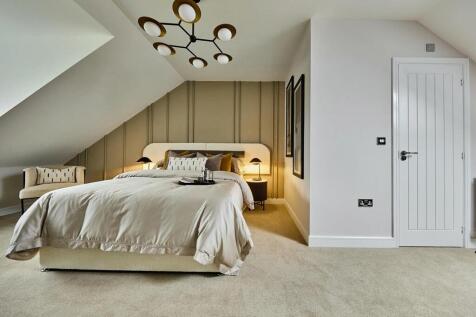 Bedroom 2 on the entire top floor