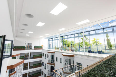 Atrium and rooftop